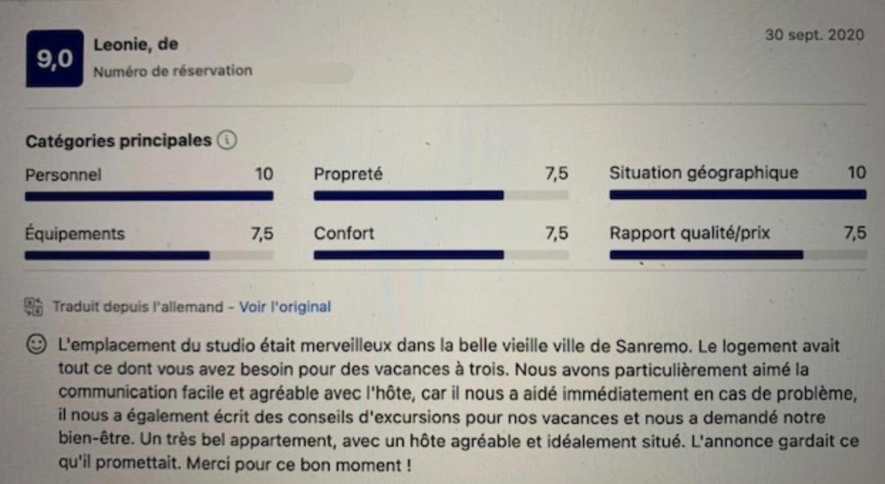Studio Loft In The Center Sanremo For 3 People المظهر الخارجي الصورة